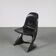 Black “Casalino” chair from the 2000s by Alexander Begge for Casala, Germany – Large Stock!