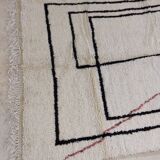 Handmade moroccan berber rug 260 x 150 cm