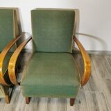 Armchairs by Jindřich Halabala