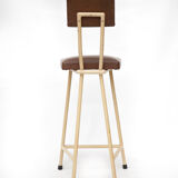 Paire de tabourets vintage