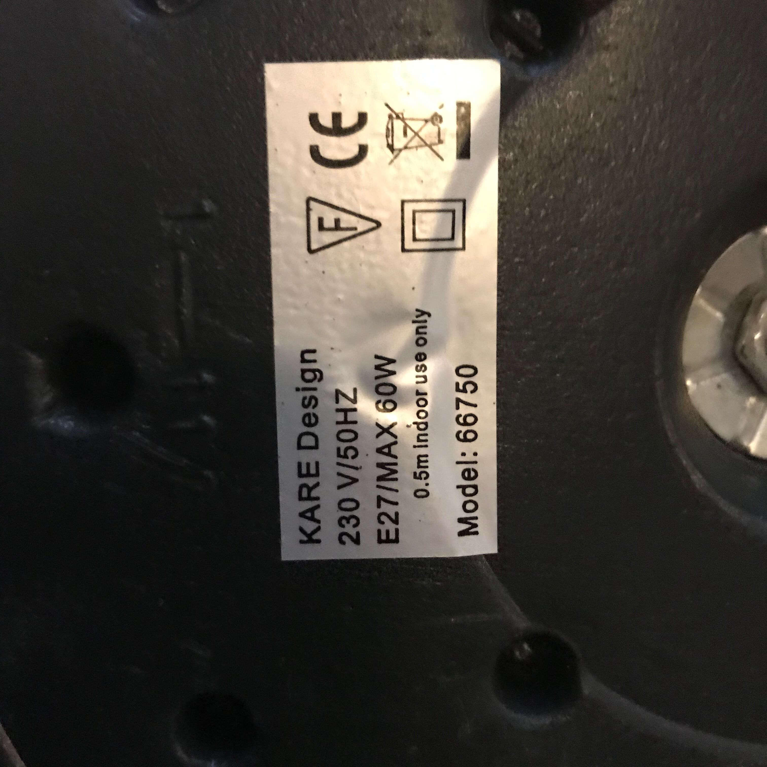 Kare Design Moon Lamppost