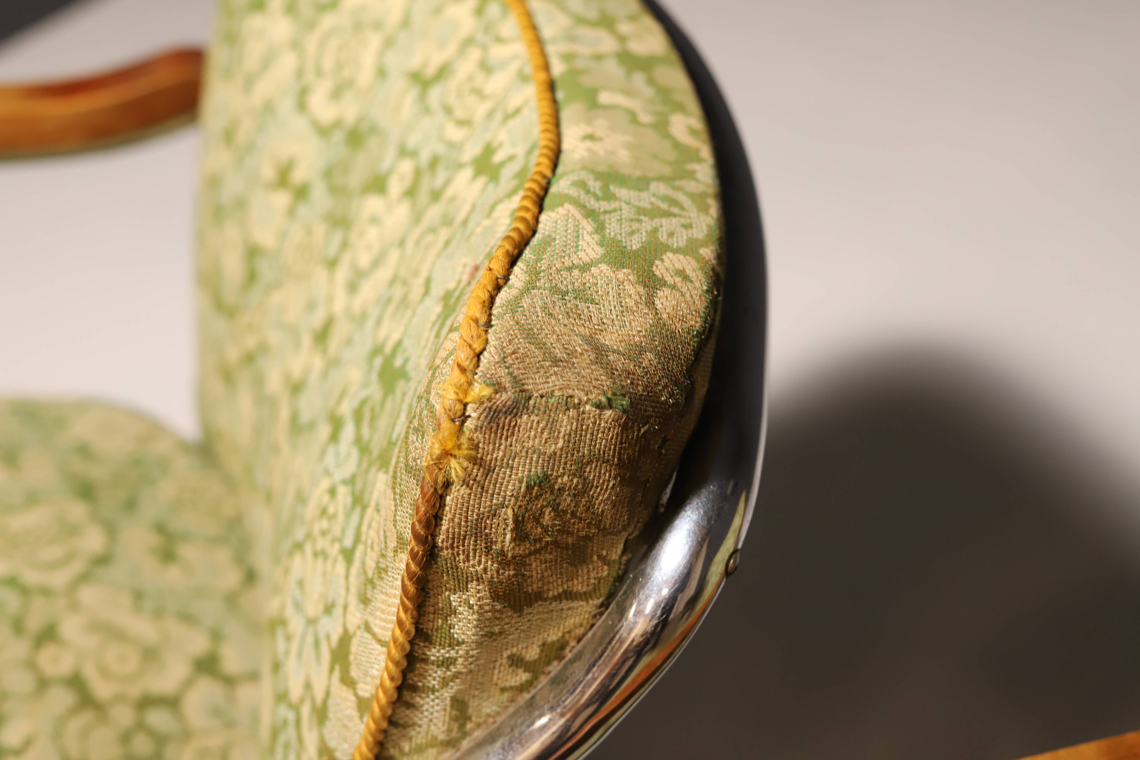 Paire de fauteuils cantilever en acier tubulaire pour Kovona, Tchécoslovaquie, années 1950