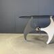 Luciano Campanini “Helix” adjustable dining or coffee table, 1970s