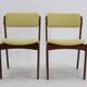 1960s Erik Buch Set of Six Restored Teak Dining Chairs, Denmark