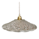 Vintage glass pendant light - tableware collection -