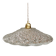 Vintage glass pendant light - tableware collection -