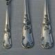 Silver metal housewife 37 pieces louis XV Marly style