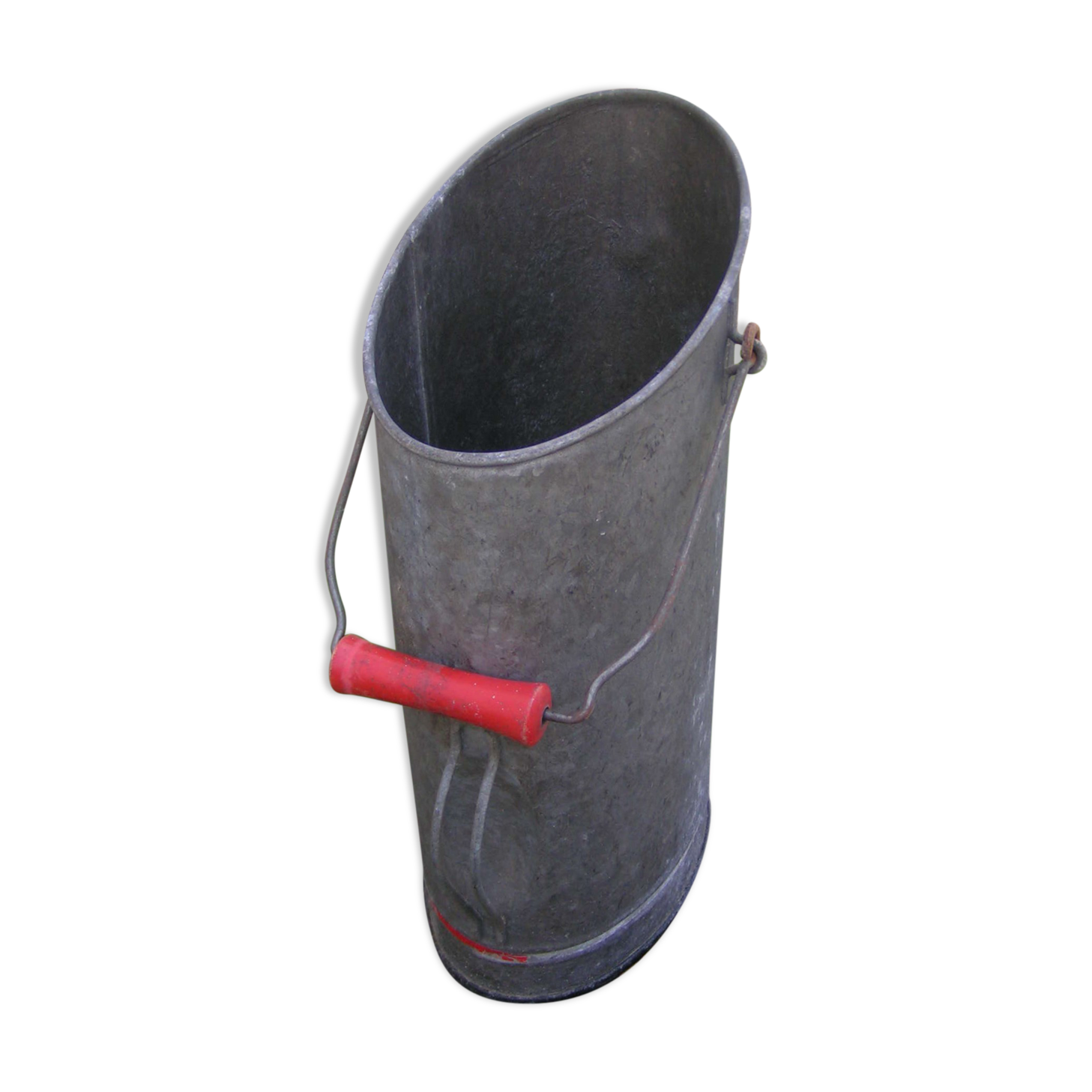 Zinc coal bucket