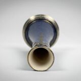 Vase soliflore en porcelaine et argent 1er titre - Paul Millet Début XXème