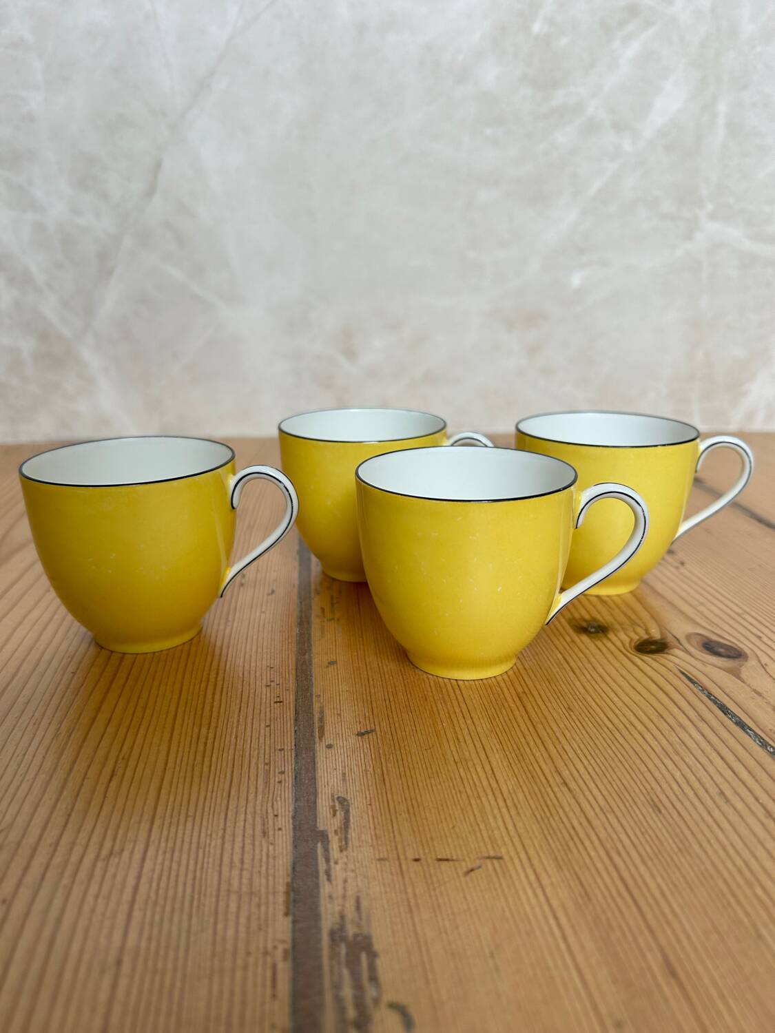 Set of 4 coffee cups Raynaud Limoges