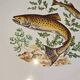 Lonchamp fish service: 12 plates and a dish