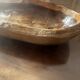 Large carved wooden bowl/trinket dish - 1950s craftsmanship