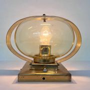 Preciosa gold wall lamp or table lamp / Kamenický Šenov, 1970s