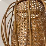 Bamboo rattan suspension from the 1960s.