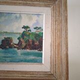 Tableau peinture marine G.Barbey
