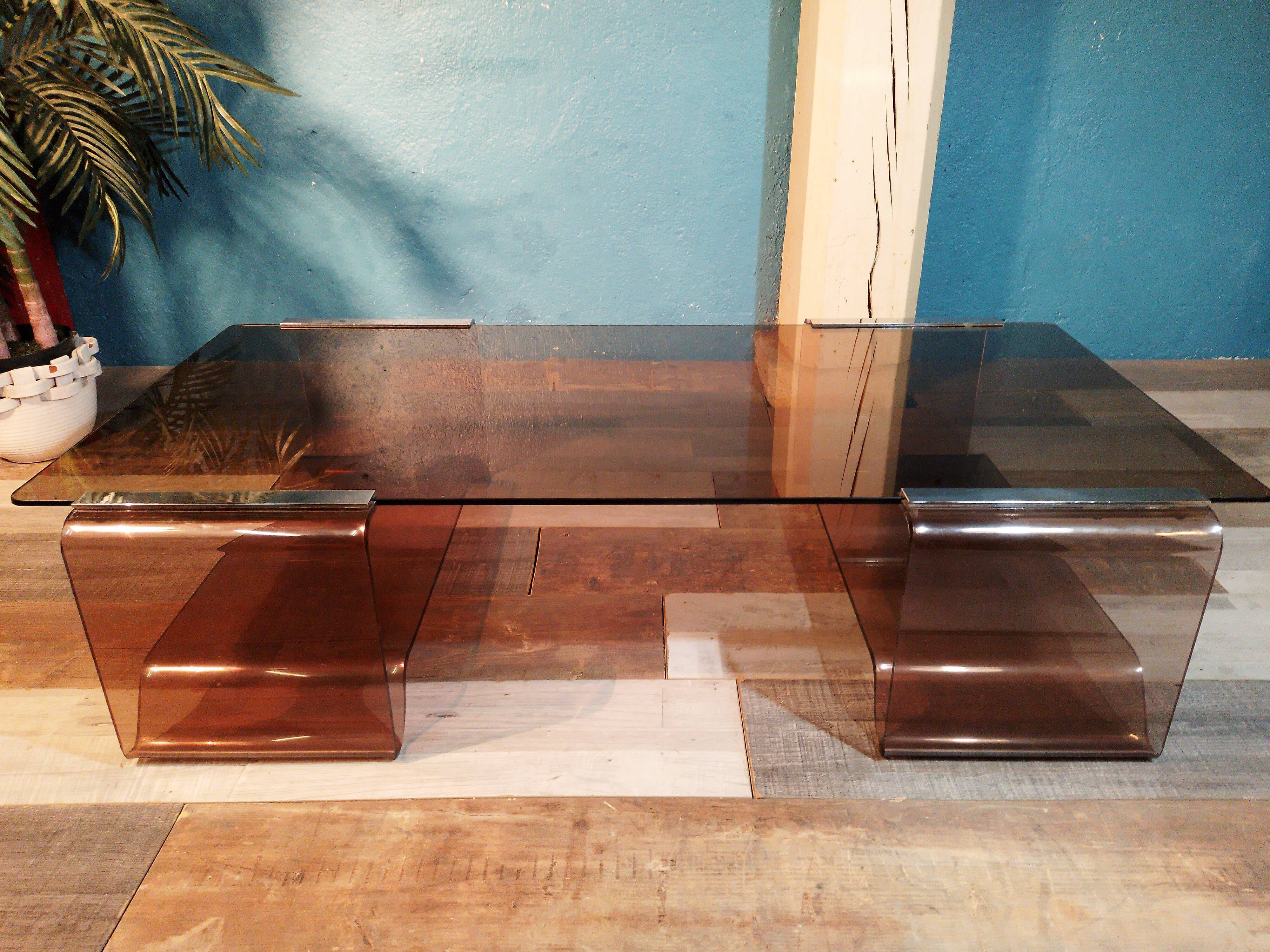 Coffee table Dumas Roche Bobois 1970s