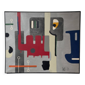 Abstract oil on canvas 1971