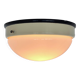 Pair of bakelite Bauhaus ceiling light or flush mounts, 1940s