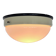Pair of bakelite Bauhaus ceiling light or flush mounts, 1940s