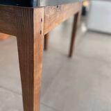 Formica and wood kitchen table