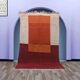 Handmade Moroccan rug in wool 3 x 2 m