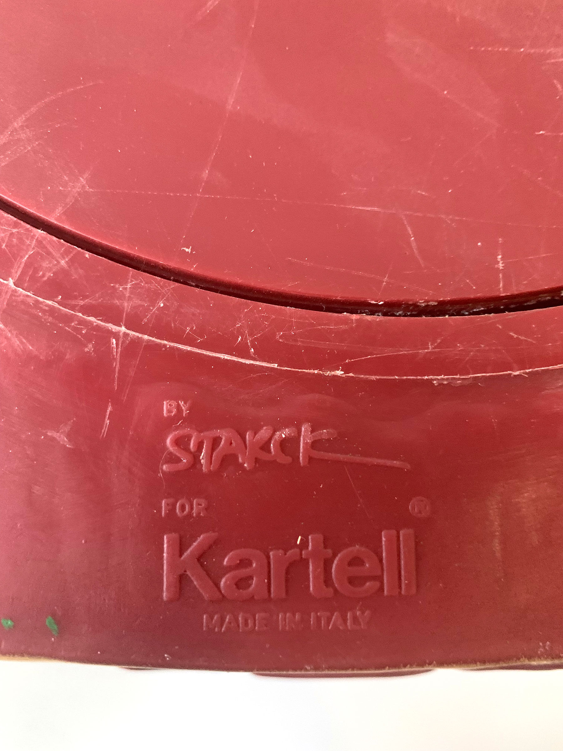 Side table / tree trunk stool Holy Spirit by Starck / Kartell