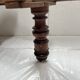 Napoleon III central leg table, solid mahogany, 19th century