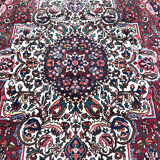 Tapis Bakhtiar en laine, noué main, à décor floral, 315 x 202 cm