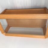 Table basse en bambou années 60-70