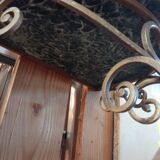 Wrought iron console 1950