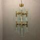 Mid-century architectural chandelier sciolari