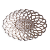 Pichon woven ceramic fruit basket in Uzès