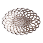 Pichon woven ceramic fruit basket in Uzès