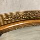 Art Deco oval mirror  43x70cm