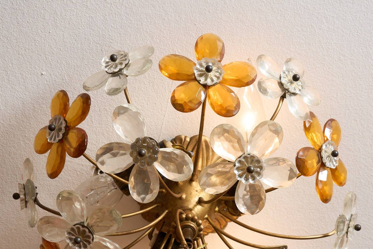 Vintage ceiling light of Italian origin