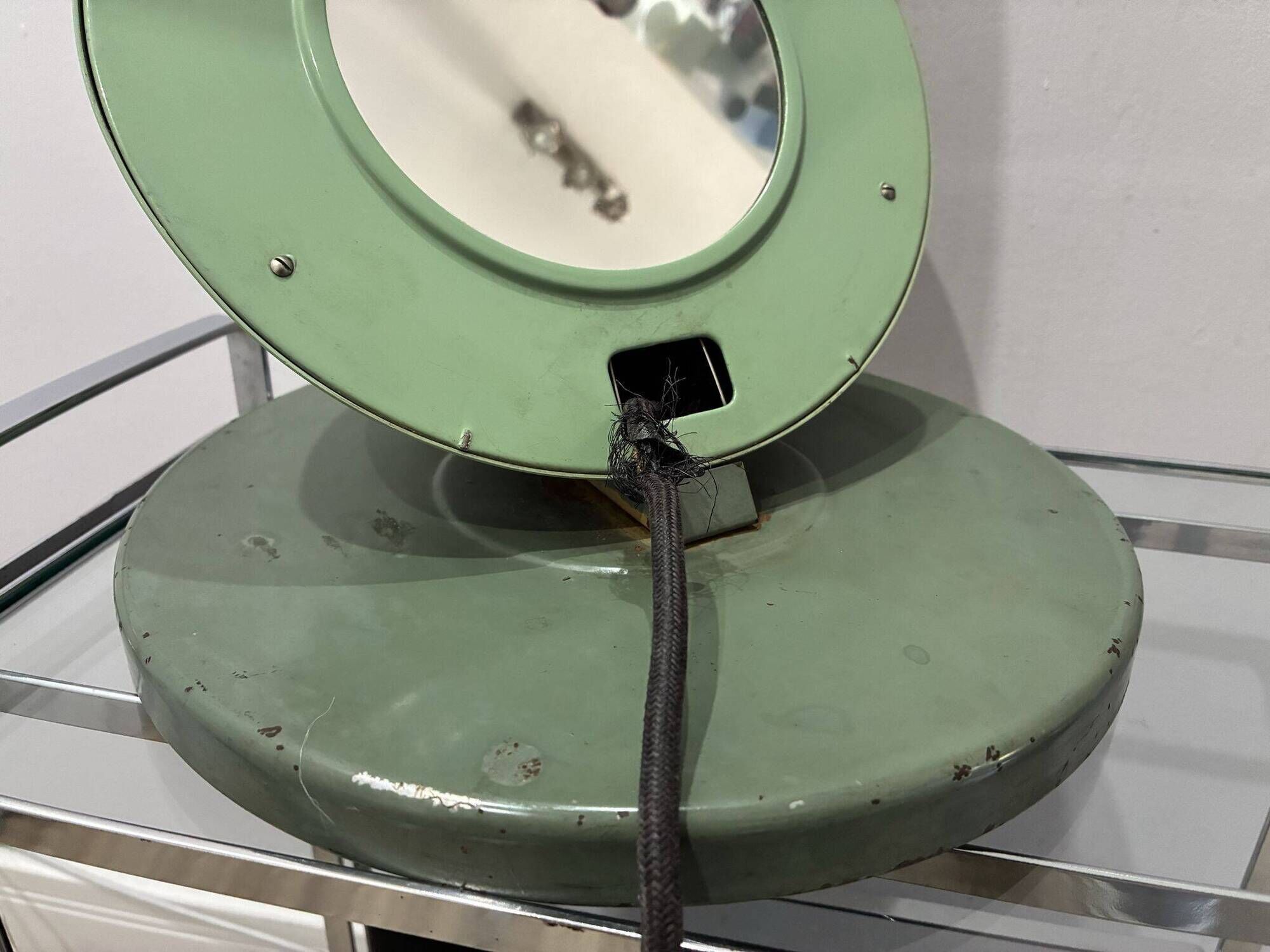Hanau S 100 pre-war quartz lamp, Bauhaus era, 1920s-30s
