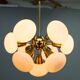 Kamenicky Senov Sputnik Chandelier, 9-Flame, 1970s, Good Condition