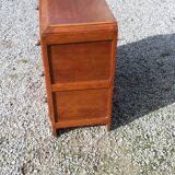 Vintage 3-drawer golden oak chest of drawers from the 50s