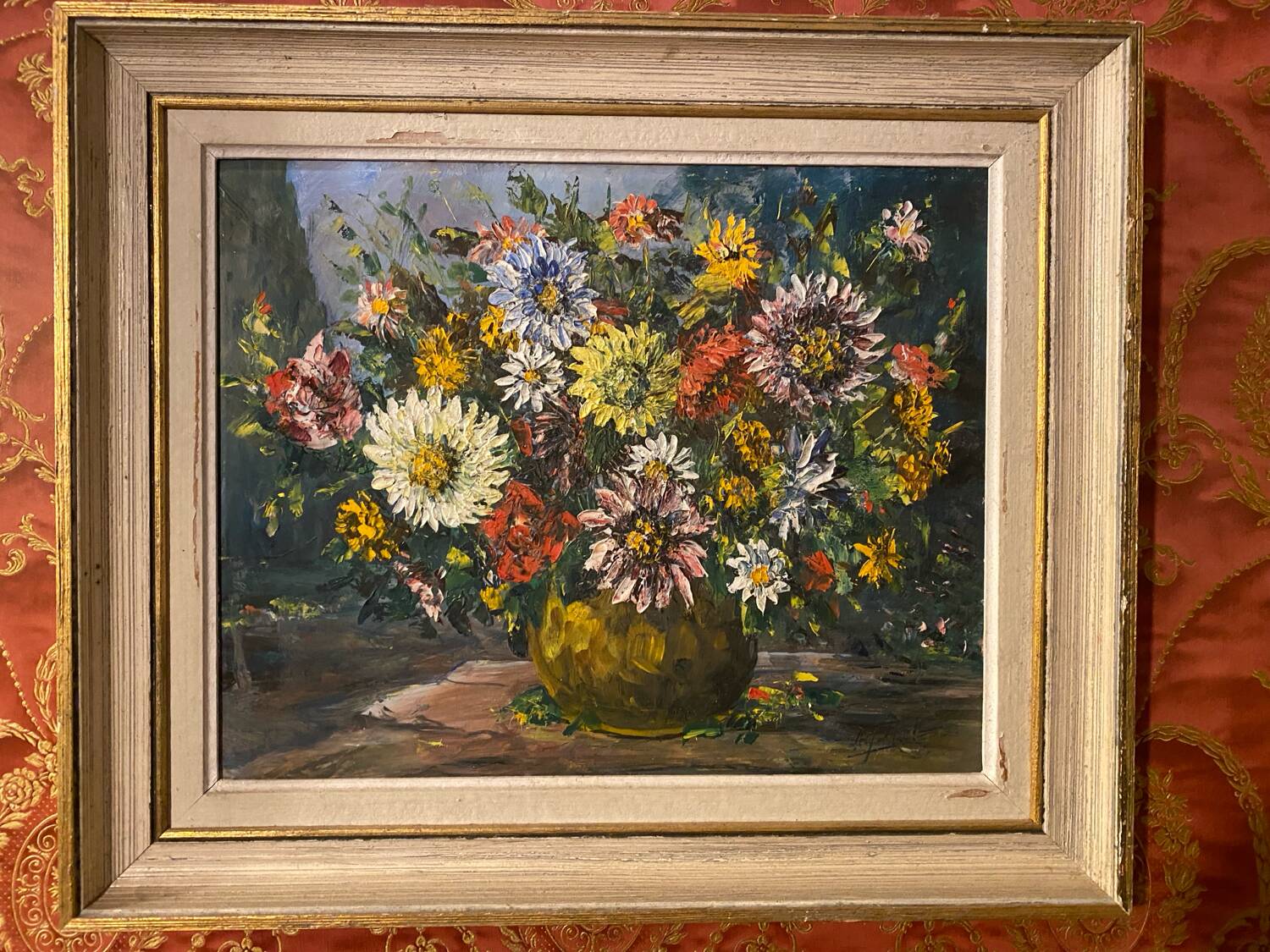 Tableau bouquet de fleurs