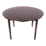 Table de repas en palissandre de Rio 4/8 pers.