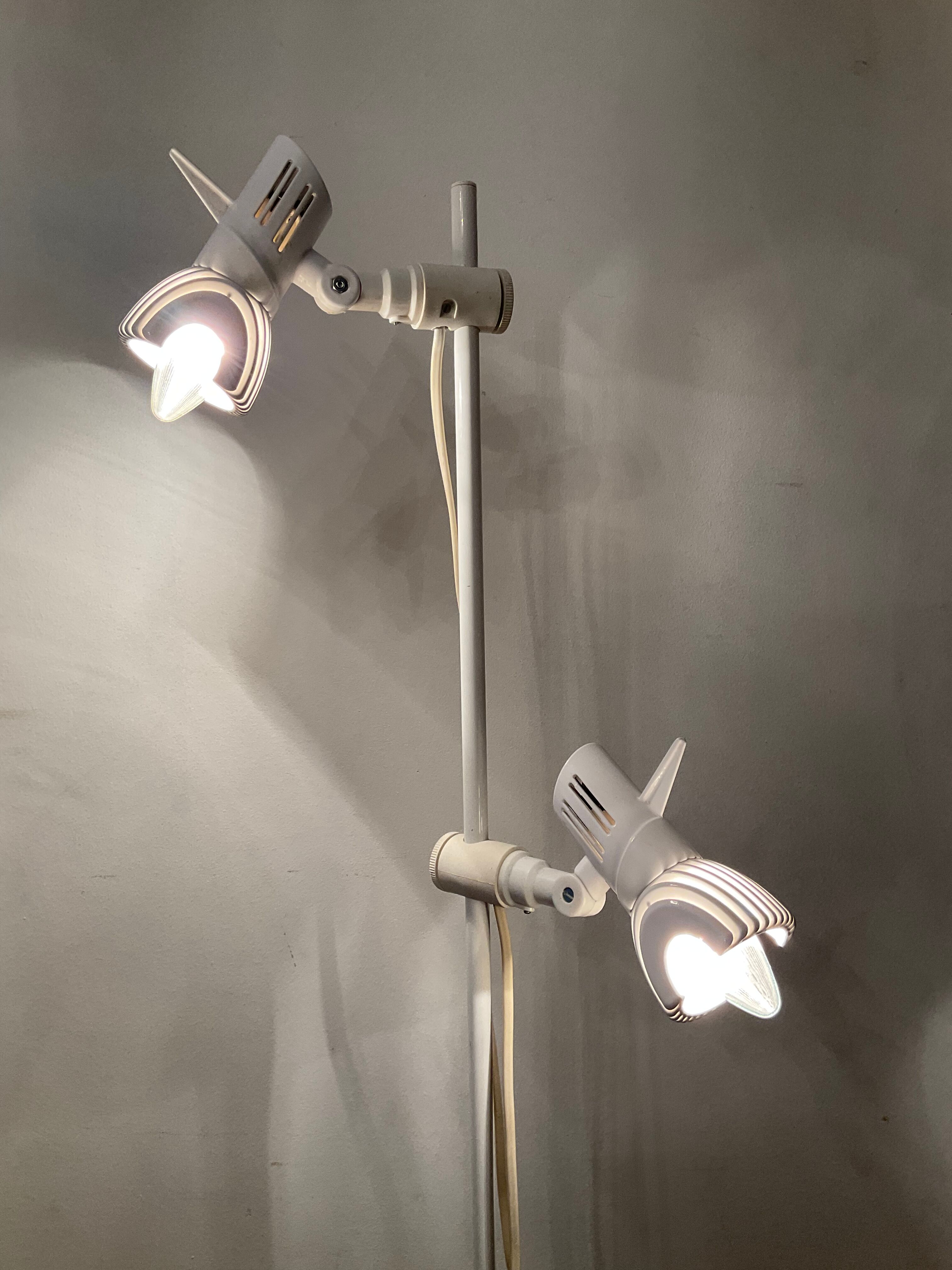 Vintage Hustadt Leuchten floor lamp from the 70s-80s