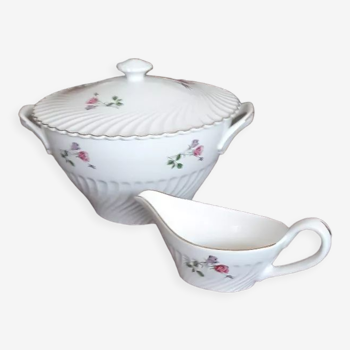 Tureen and sauce boat