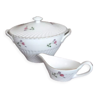 Tureen and sauce boat