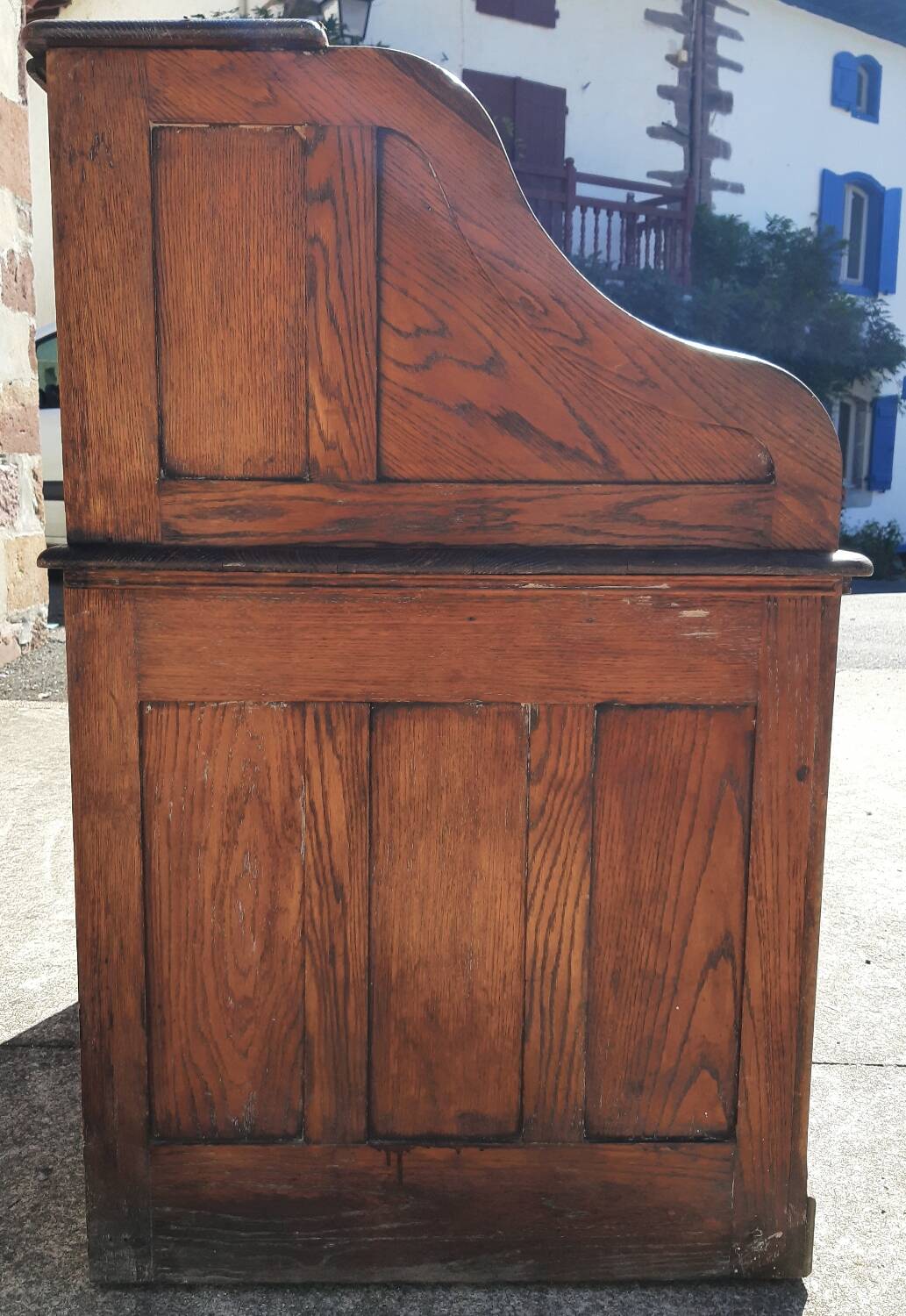 American "Roll Top" desk in oak.