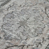 Handmade Contemporary Oriental 1970s 172 cm x 282 cm Grey Carpet