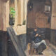 Oil painting on canvas Jozef Quisthoudt 1883:1953 Antwerp