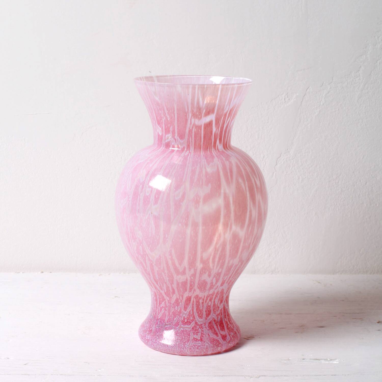 Kosta Boda Pink Glass Vase - Ulrica Hydman Vallien Scandinavian Design / 19