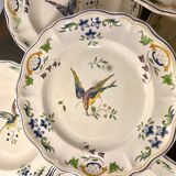 7 Longchamp plates m. Clery
