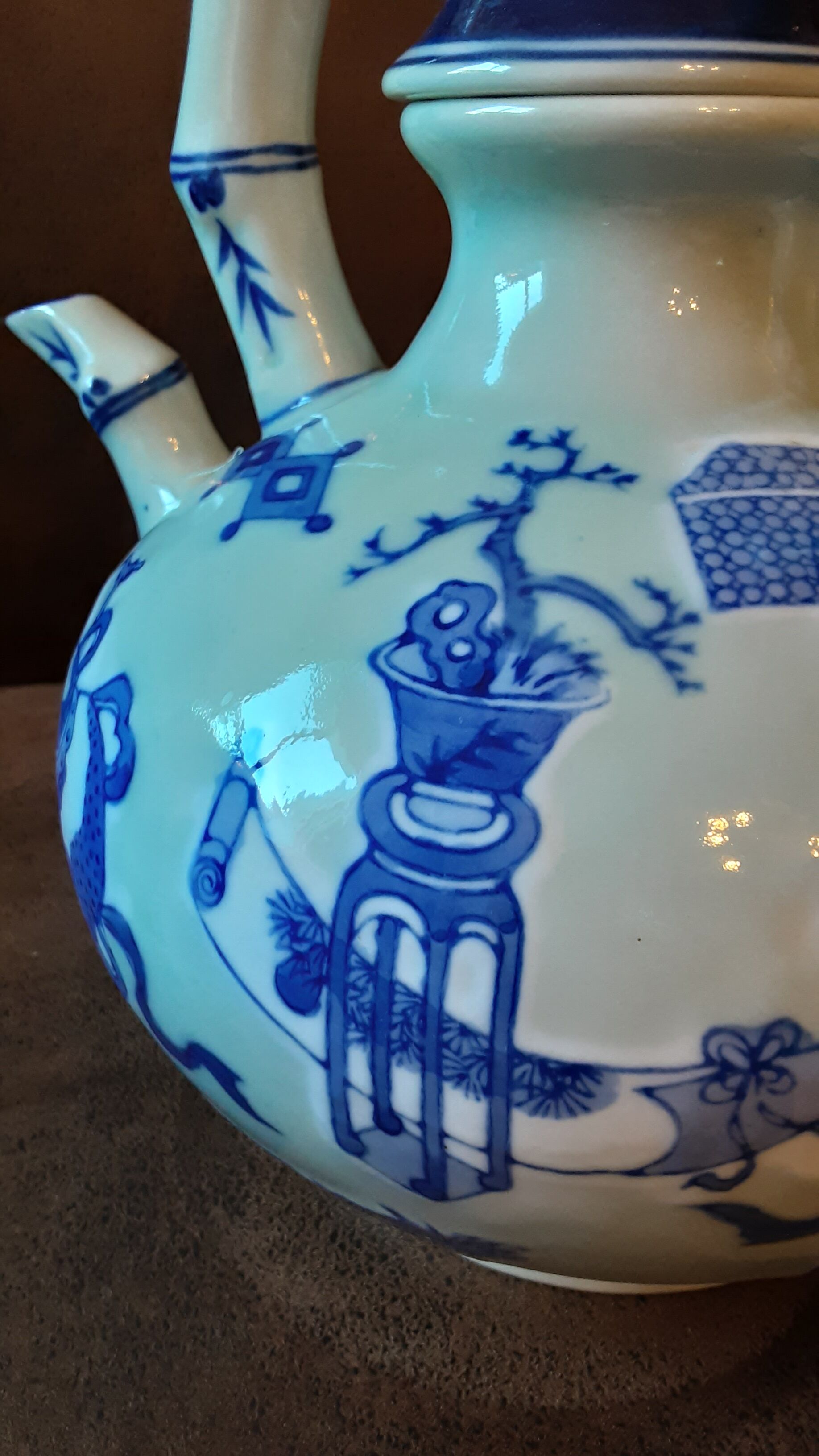 Large Asian teapot