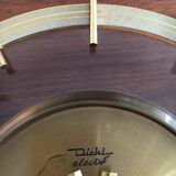 Vintage brass Diehl clock Germany 1960